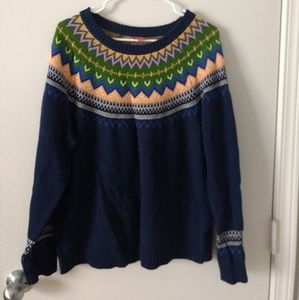ModCloth Fair Isle Sweater 1X
